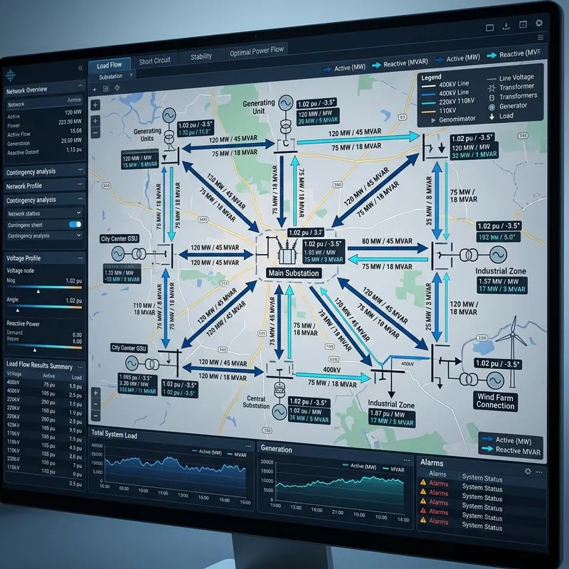 Estudo de Fluxo de Carga (Load Flow) - IFELL Engenharia
