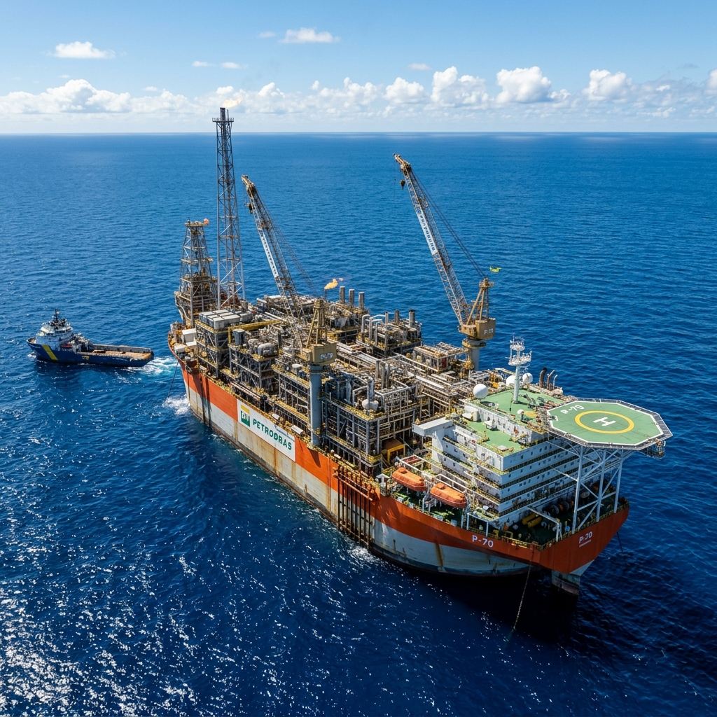 Plataforma Petrobras Bacia de Campos