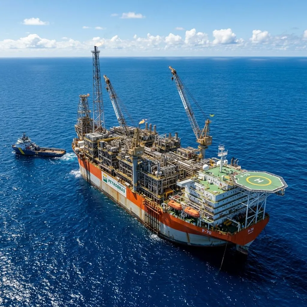 Plataforma Petrobras Bacia de Campos