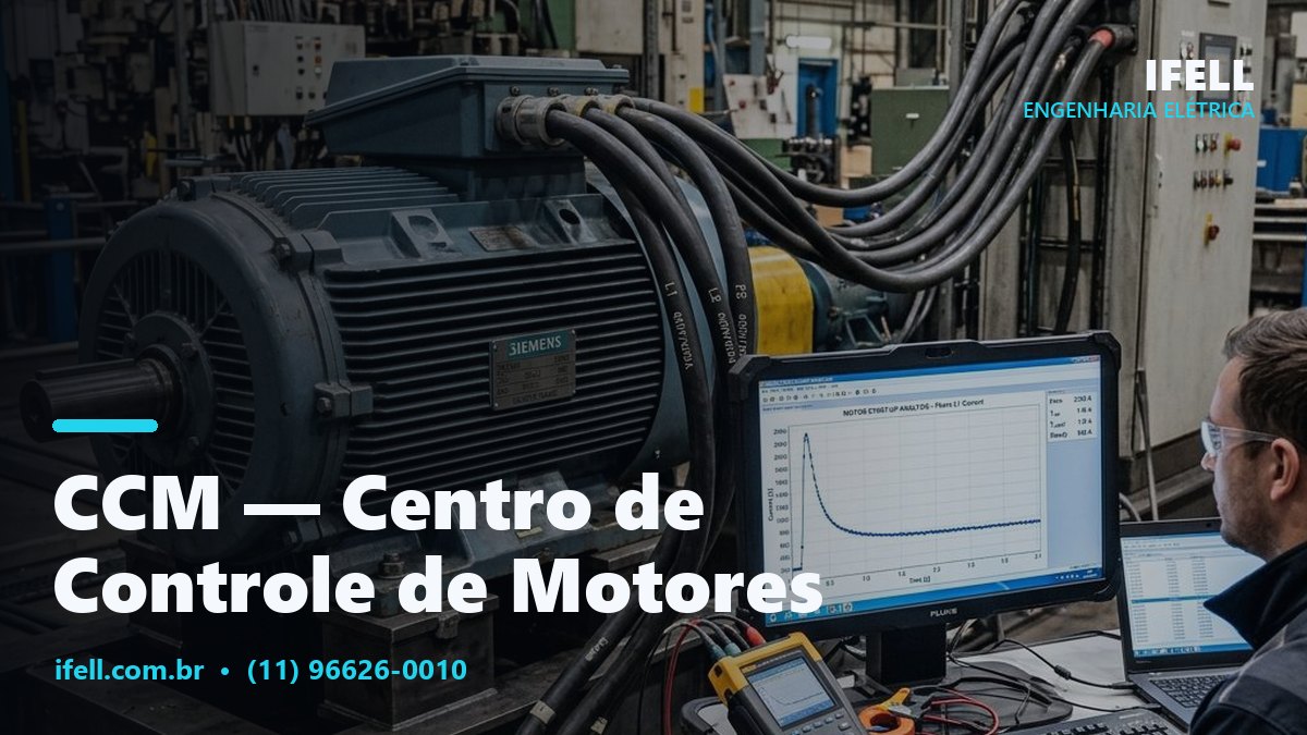 Projeto e montagem de CCM — Centro de Controle de Motores pela IFELL Engenharia