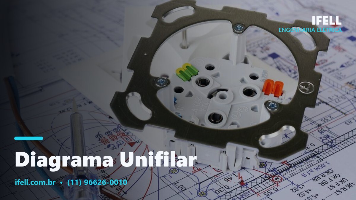 Diagrama unifilar elétrico desenvolvido pela IFELL Engenharia