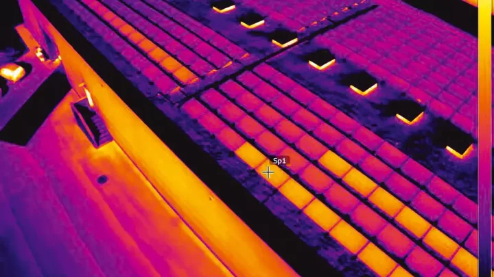 termografia Drone para sistemas fotovoltaicos